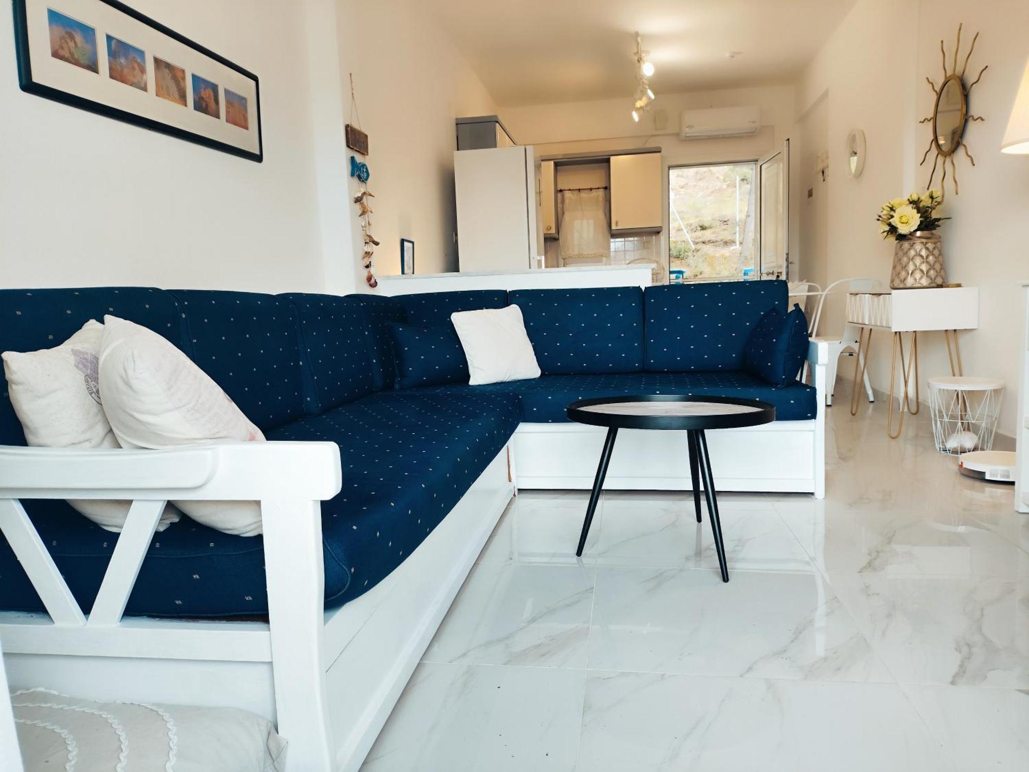 Siviri Sea & Forest-Cozy Apartment With Garden & Nature Views Kültér fotó
